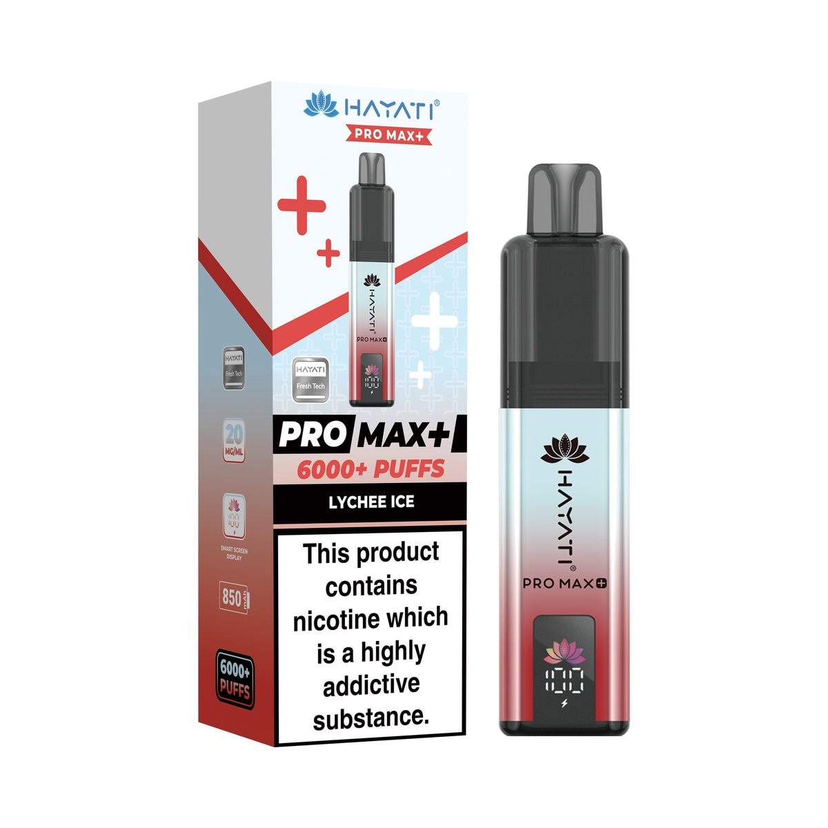 Hayati Pro Max 6000 Pod Kit - Lychee Ice