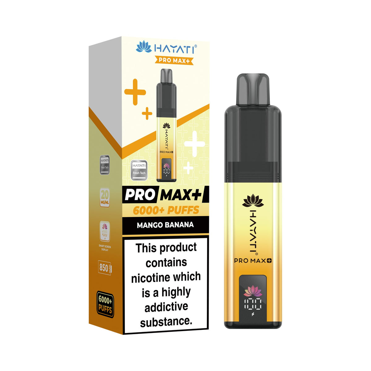 Hayati Pro Max 6000 Pod Kit - Mango Banana