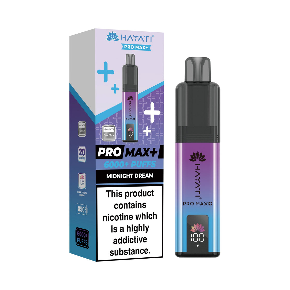 Hayati Pro Max 6000 Pod Kit - Midnight Dream
