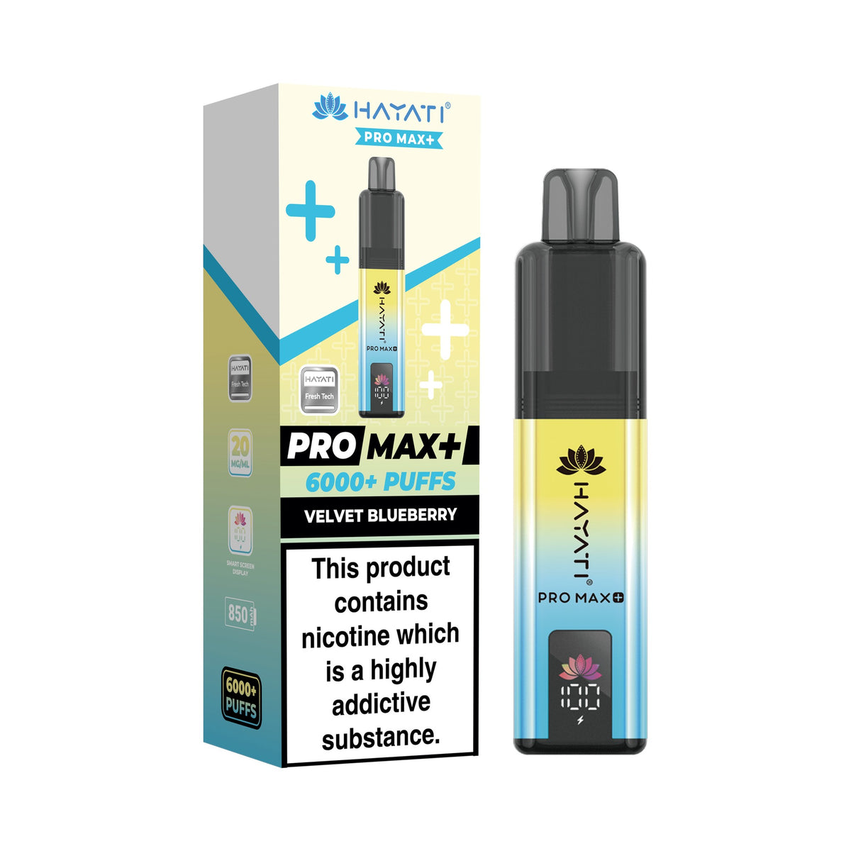 Hayati Pro Max 6000 Pod Kit - Velvet Blueberry