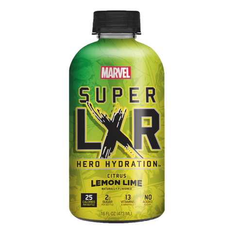 AriZona x Marvel Super LXR Citrus Lemon Lime Hydration Drink