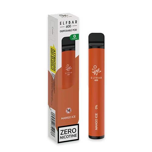 Elf Bar 600 Disposable Vape Device (0MG ZERO NICOTINE)