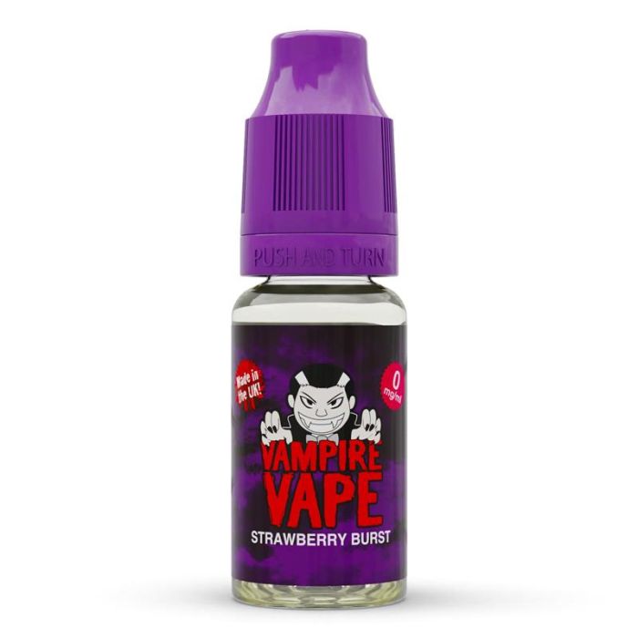 Strawberry Burst E-Liquid by Vampire Vape - E-Liquids UK