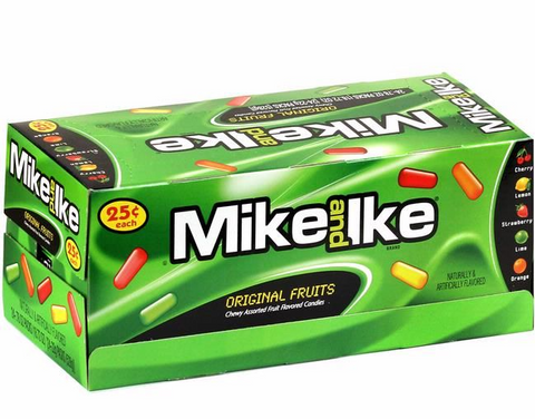 Mike and Ike Original Candy 0.78oz (22g) 24pk