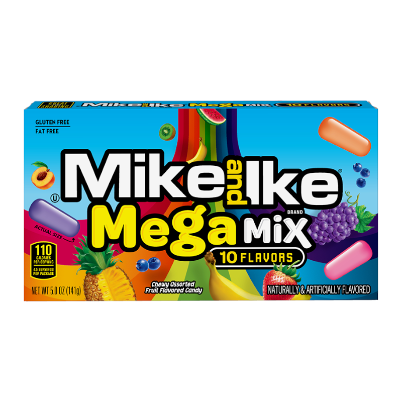 Mike and Ike Mega Mix Theatre Box (12 Pack)