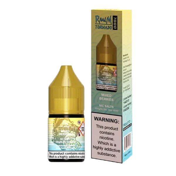 RandM 7000 Mixed Berries Nic Salt 10ml - Single