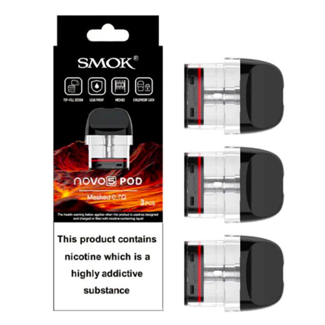 SMOK Novo 5 Replacement Pod Cartridge 2ml/3pcs