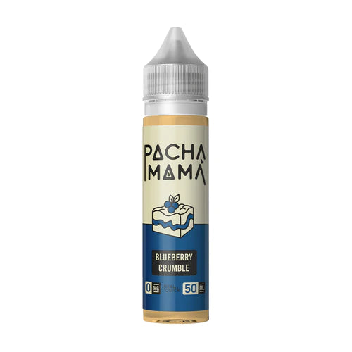 Pacha Mama Blueberry Crumble 0mg 50ml Shortfill E-Liquid