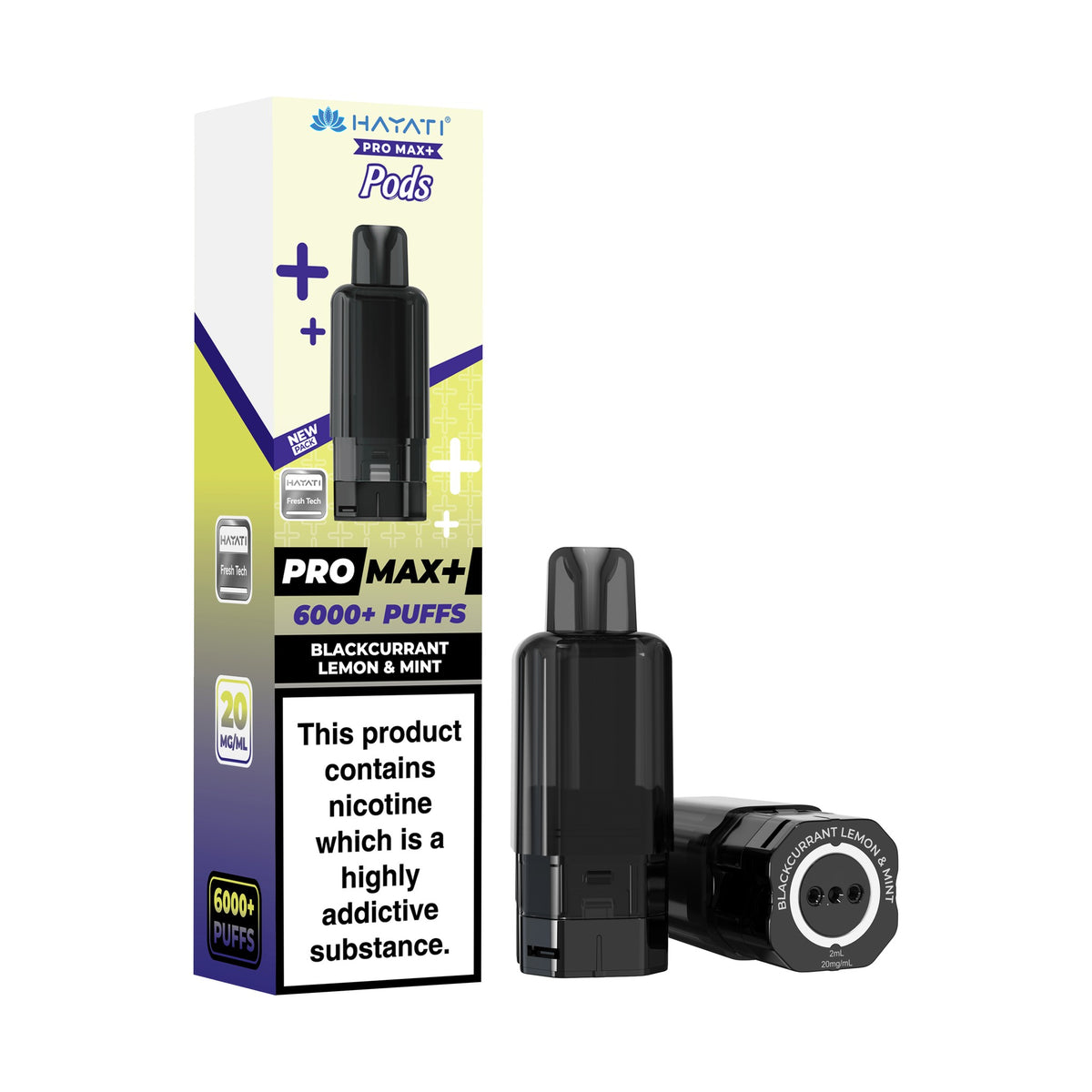 Hayati Pro Max 6000 Pods - Blackcurrant Lemon & Mint