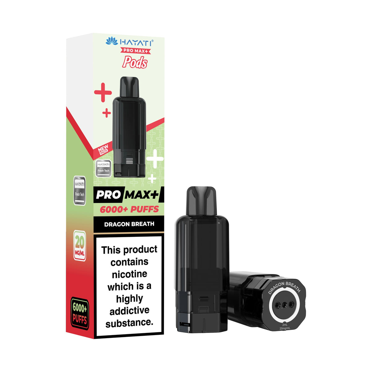 Hayati Pro Max 6000 Pods - Dragon Breath