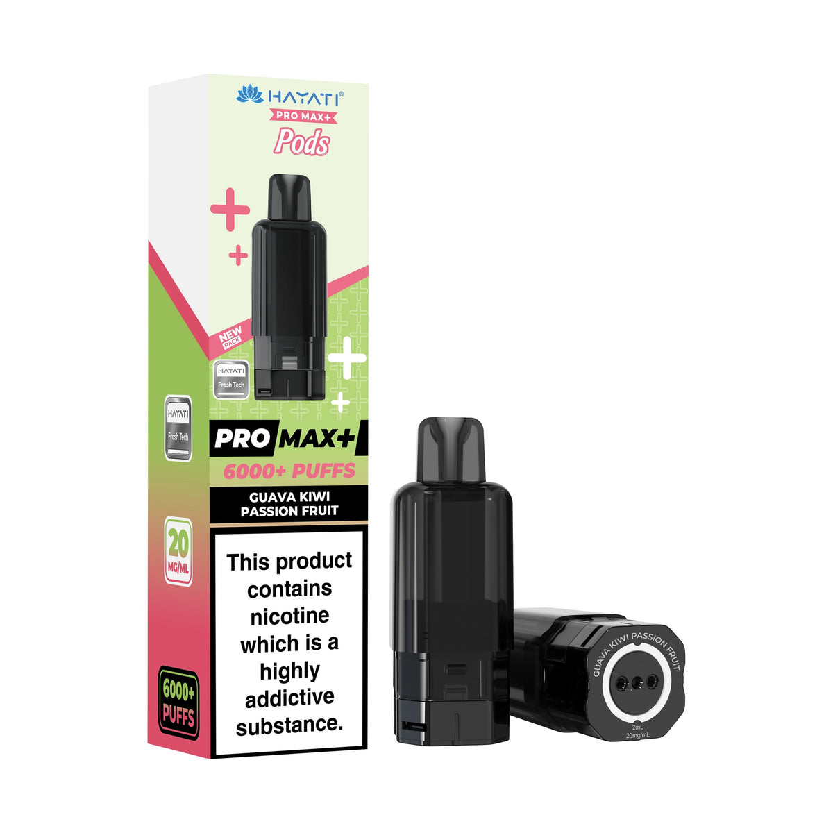 Hayati Pro Max 6000 Pods - Guava Kiwi Passion Fruit