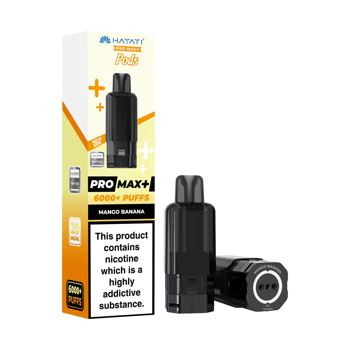 Hayati Pro Max 6000 Pods - Mango Banana