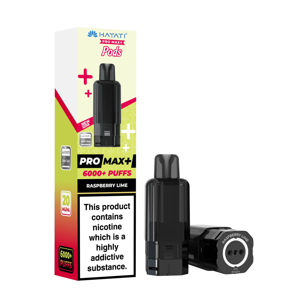 Hayati Pro Max 6000 Pods - Raspberry Lime