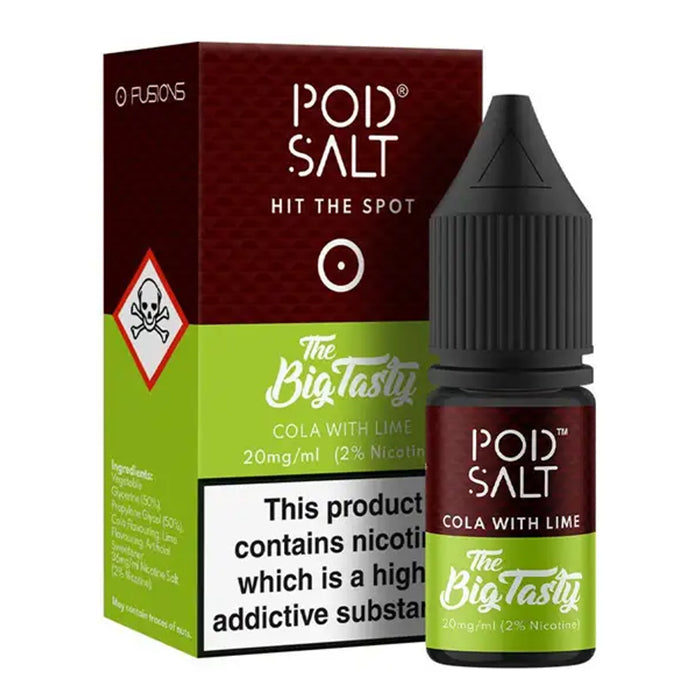 Pod Salt Cola With Lime 10ml Nic Salt