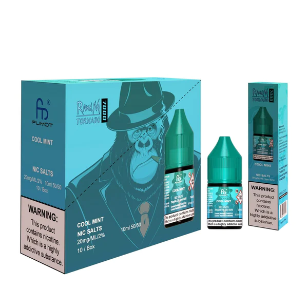 RandM 7000 Cool Mint Nic Salt 10ml - Pack