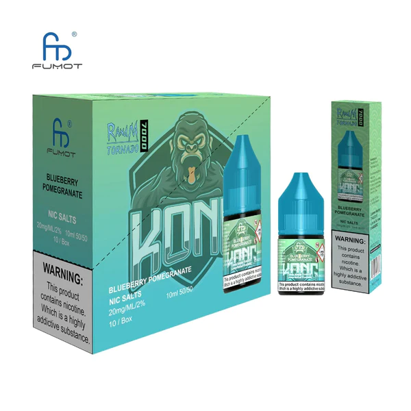 RandM 7000 Blueberry Pomegranate Nic Salt 10ml - Pack