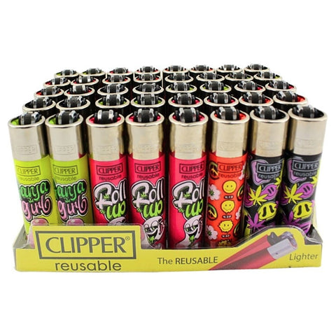 Clipper D40 CP11RH Roll Up Lighters 40pk