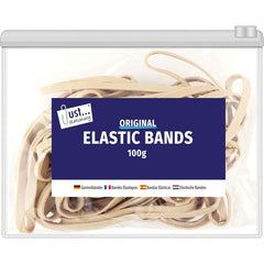 Just Stationery Original Elastic Bands 100g