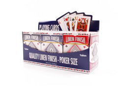 Party Crazy Linen Poker Size Playing Cards