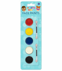 Party Crazy Face Paints 5pk