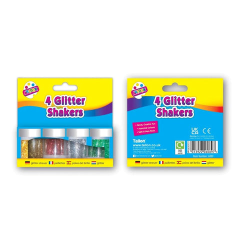 Artbox Glitter Shakers 8g 4pk