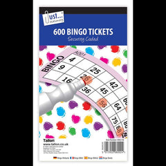 Party Crazy Jumbo Bingo Tickets 21 x 12cm