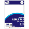 Just Stationery 100 Sheet A4 Plain Refill Pad Side Bound
