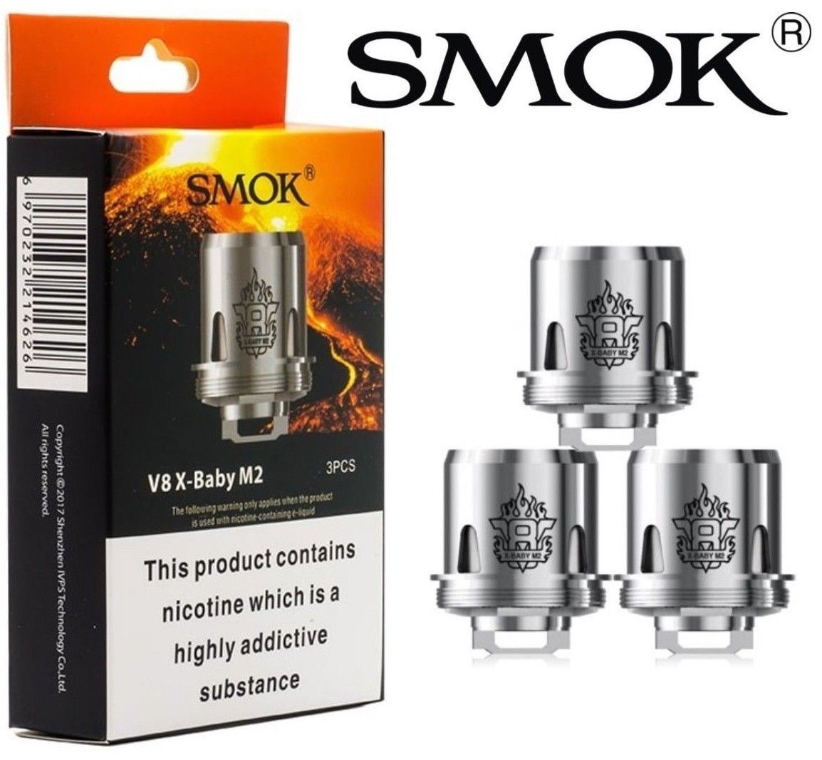 Smok V8 X-Baby Replacement Coils 3pk