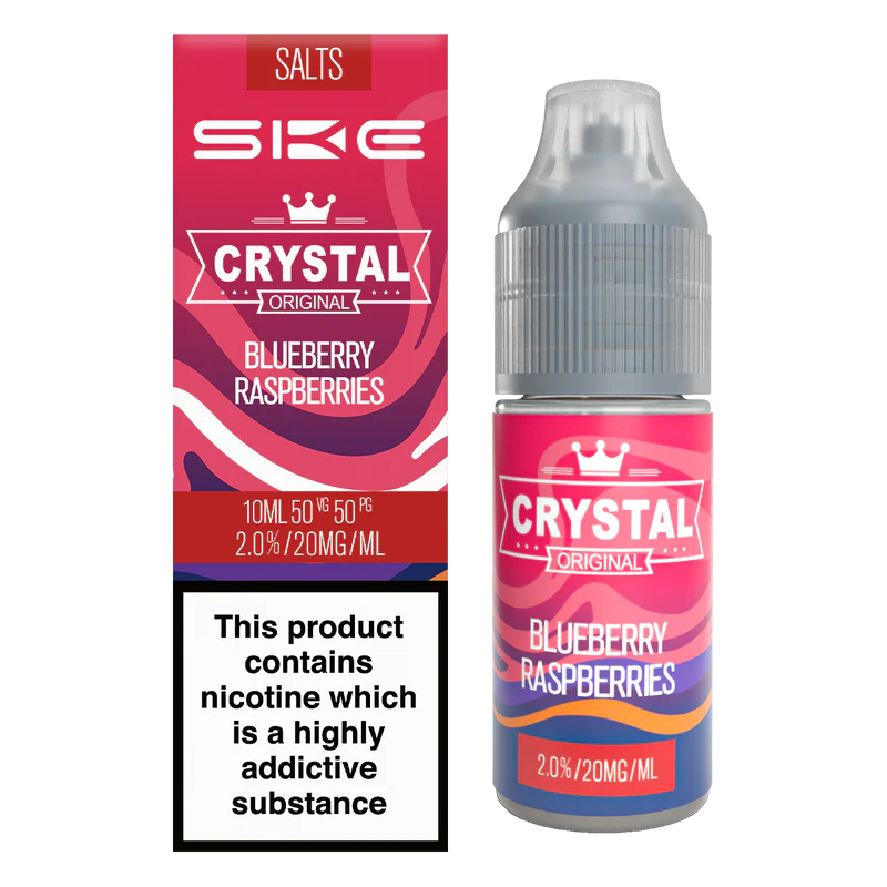 SKE Crystal Original Salts Blueberry Raspberries 10ml - 10mg