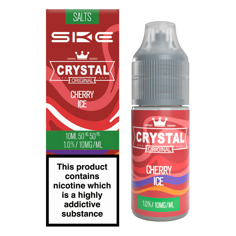 SKE Crystal Original Salts Cherry Ice 10ml - 10mg