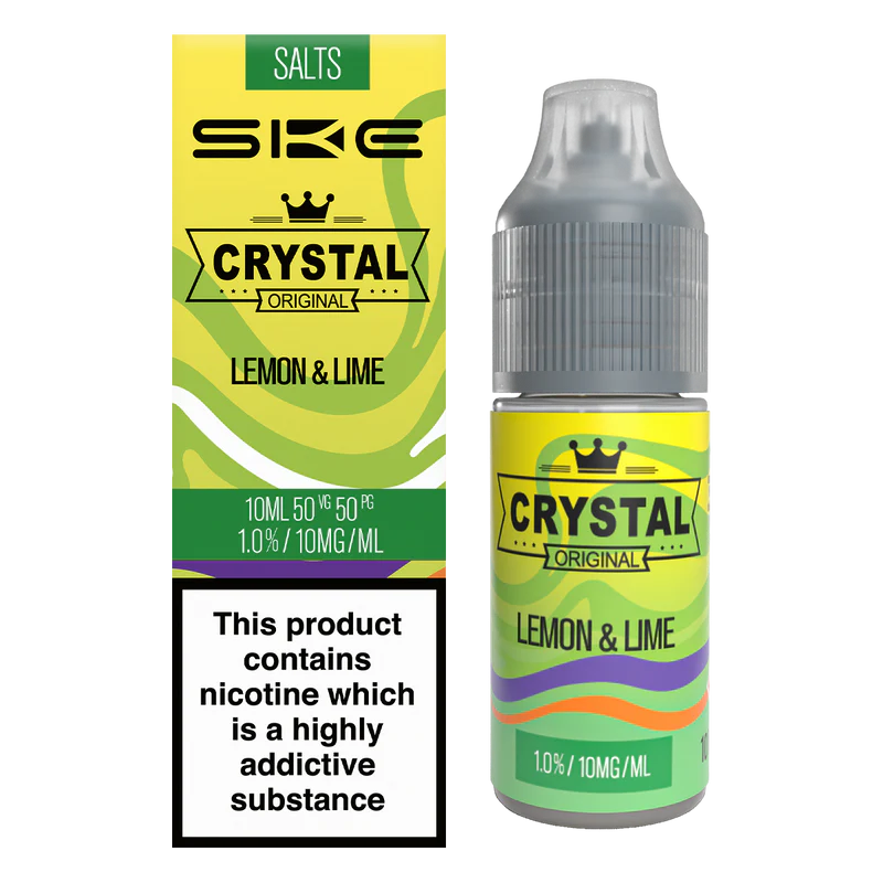 SKE Crystal Original Salts Lemon & Lime 10ml - 10mg