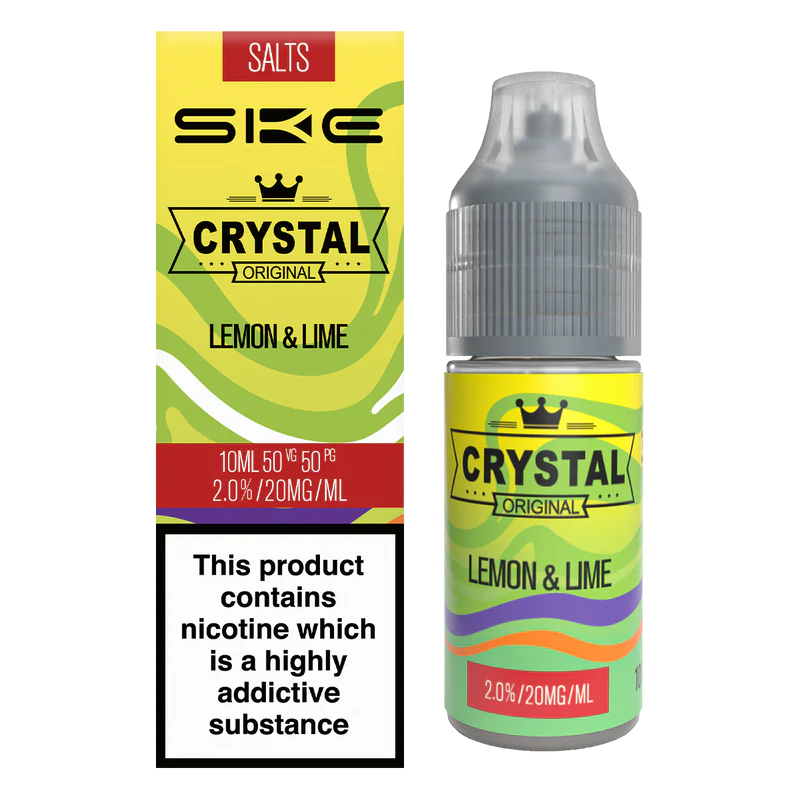 SKE Crystal Original Salts Lemon & Lime 10ml - 10mg