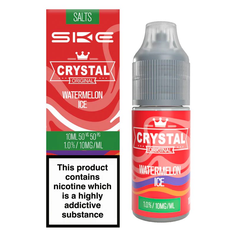 SKE Crystal Original Salts Watermelon Ice 10ml - 10mg