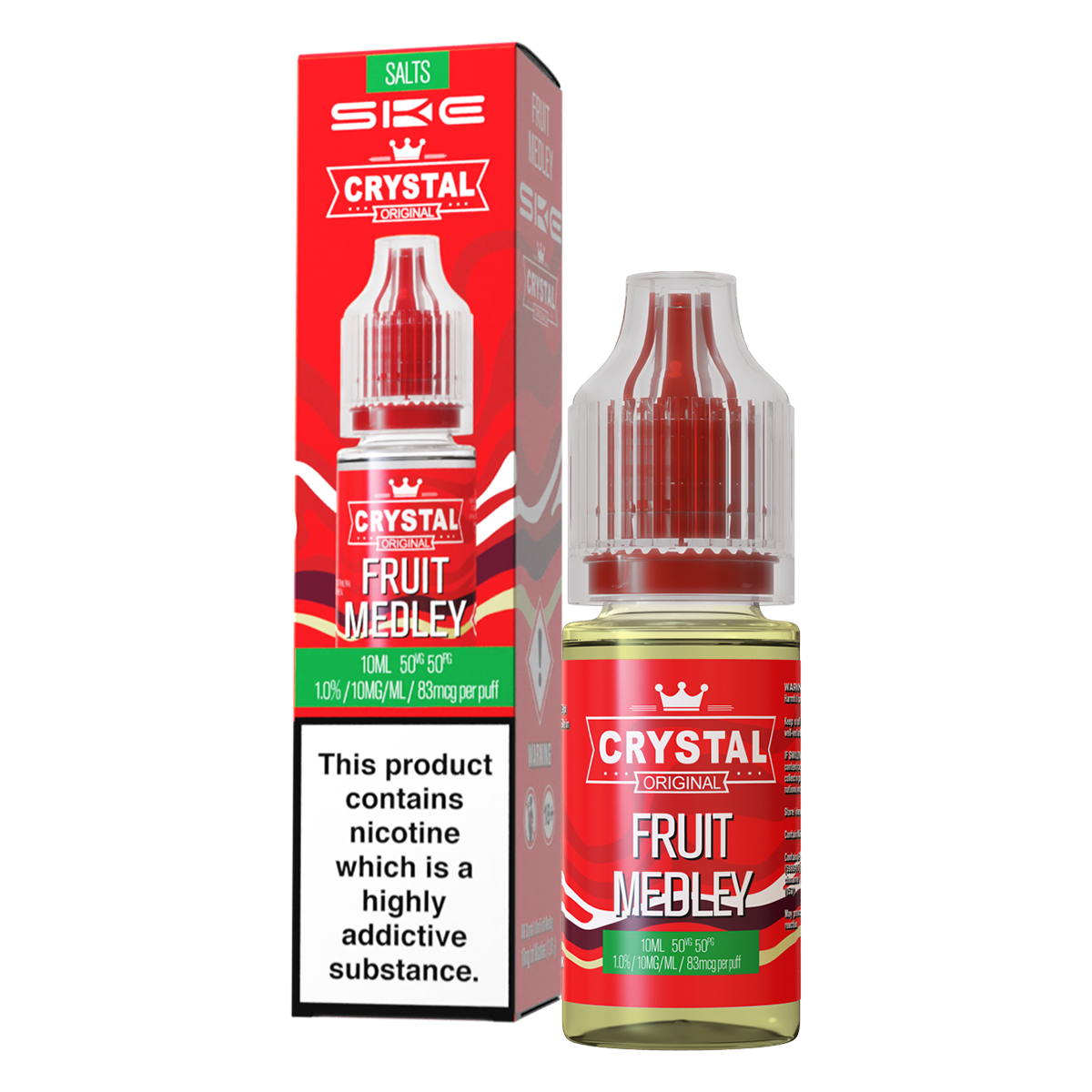 SKE Crystal V2 10ml Nic Salt 20mg