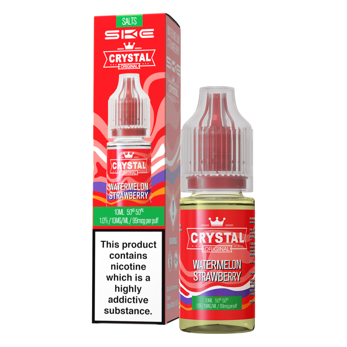 SKE Crystal V2 10ml Nic Salt 20mg