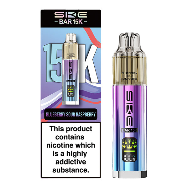 SKE Bar 15K Prefilled Vape Kit - Blueberry Sour Raspberry