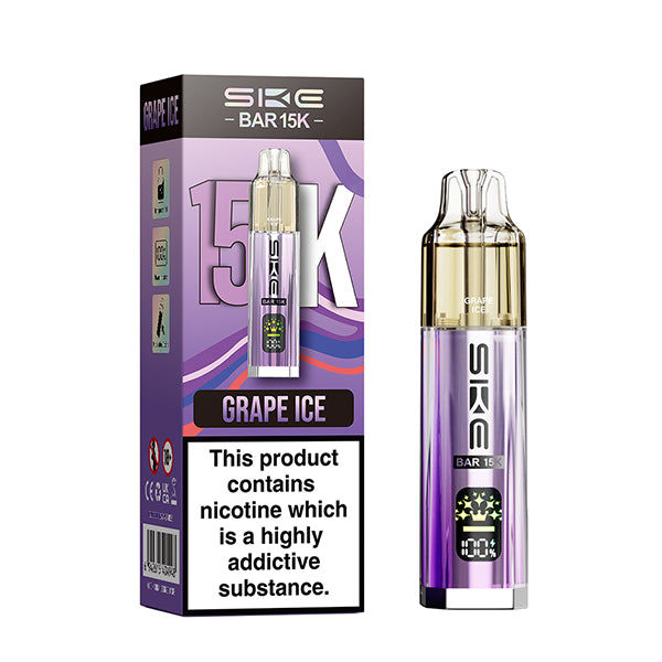 SKE Bar 15K Prefilled Vape Kit - Grape Ice