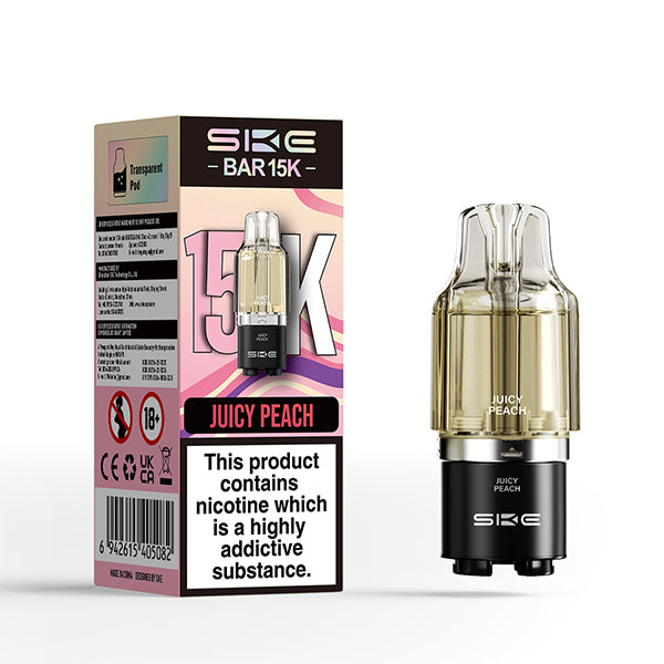 SKE Bar 15K Prefilled Pods - Juicy Peach