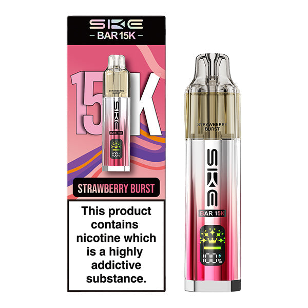 SKE Bar 15K Prefilled Vape Kit - Strawberry Burst