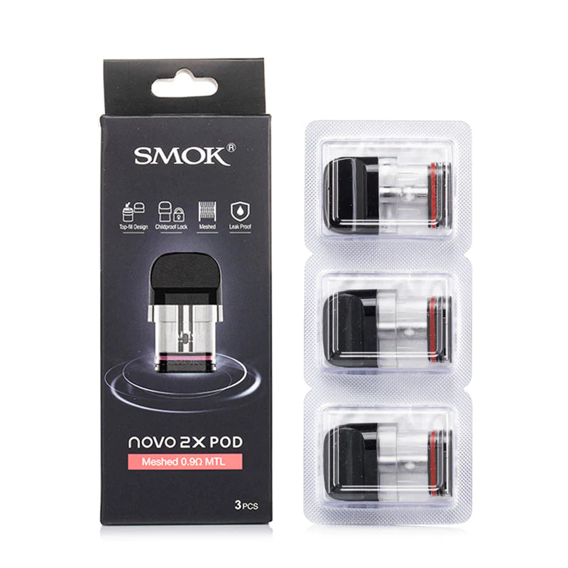 Smok Novo 2X Replacement Pods 2ml 3pcs