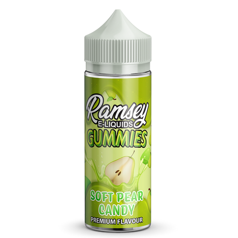 Ramsey E-Liquids Gummies Soft Pear 100ml Shortfill