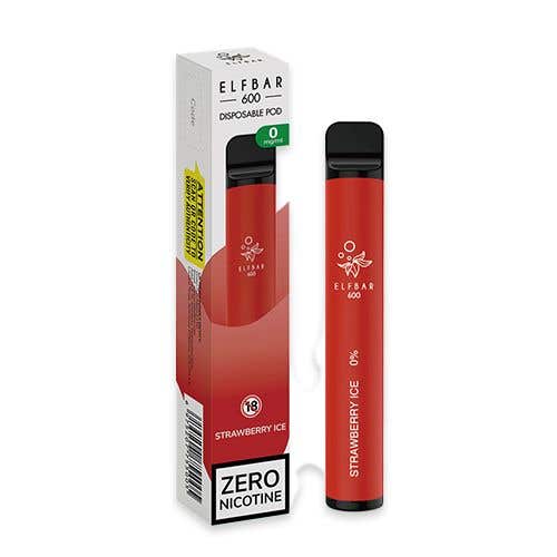 Elf Bar 600 Disposable Vape Device (0MG ZERO NICOTINE)