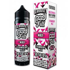 Seriously Pod Fill Max Strawberry Milk 40ml Shortfill