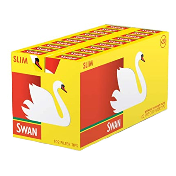 Swan Slim Pre Cut Filter Tips 102pk