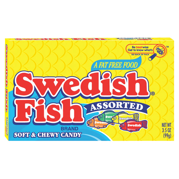 Swedish Fish Assorted Theatre Box (99g)