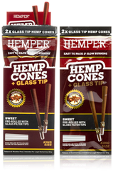 Hemper CONES KING Sweet 2PK + Glass Tip