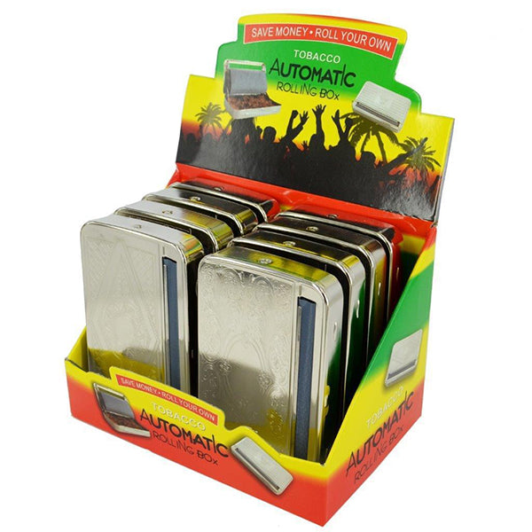 Metal Tobacco Automatic Rolling Box