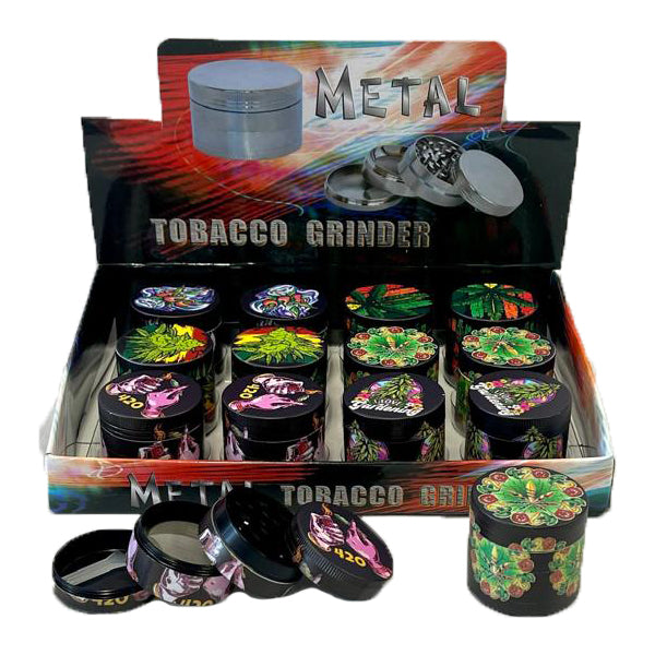 Metal Tobacco Grinders 40mm (SM-2520)