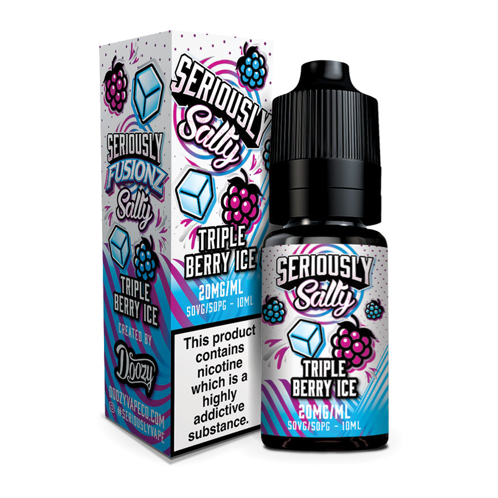 Triple Berry Ice Seriously Fusionz Salty 10ml Nic Salt