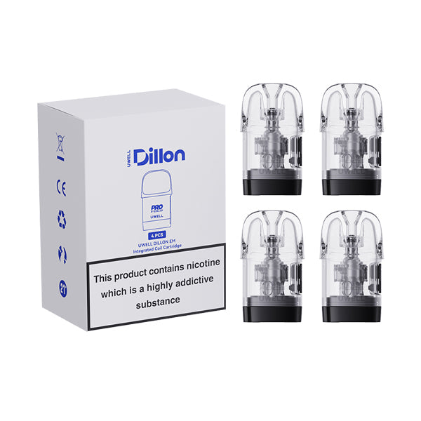 Uwell Dillon EM Replacement Pod Cartridge 4pk